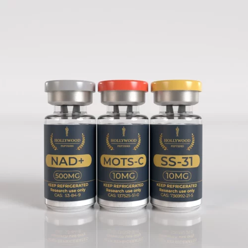 Mitochondrial energy stack with NAD+ 500mg MOTS-C 10mg and SS-31 10mg for research use